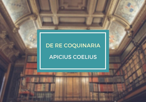 copertina del libro De Re Coquinaria