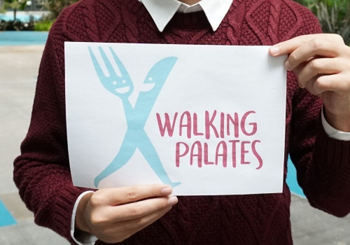 il logo di walking palates