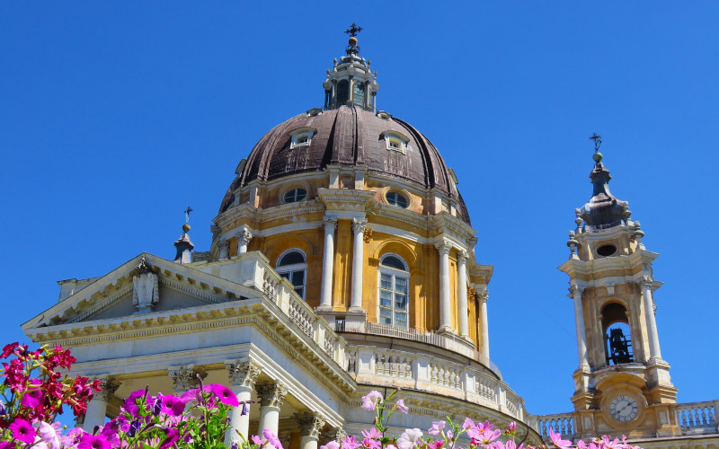 cupola della basilica di superga a torino