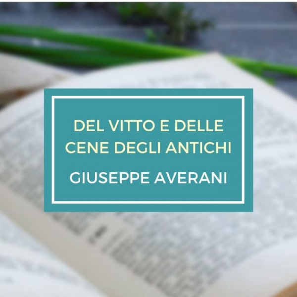 copertina del libro Del vitto e delle cene degli antichi