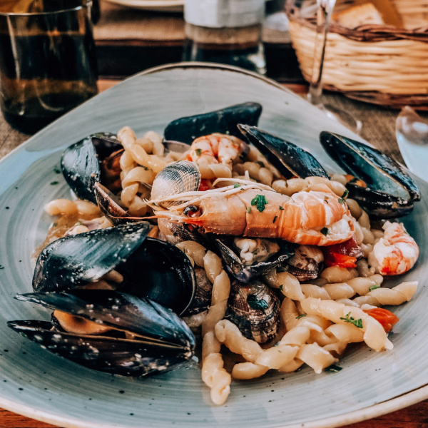 pasta e frutti di mare