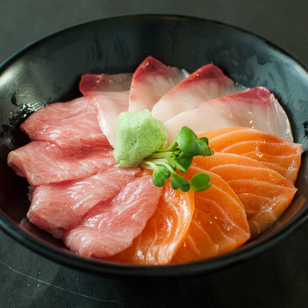 sashimi di tonno e salmone