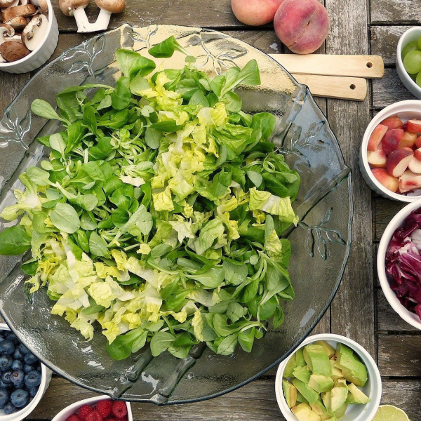 ingredienti freschi di stagione